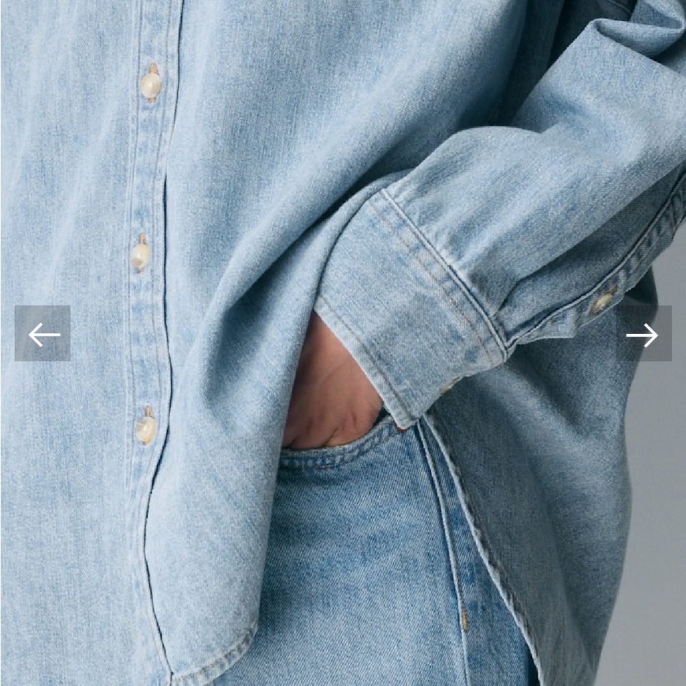 Denim Forum The '80s Comfy Denim Shirt - Picture 3 of 5